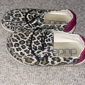 Little Girls Hey Dudes size 11